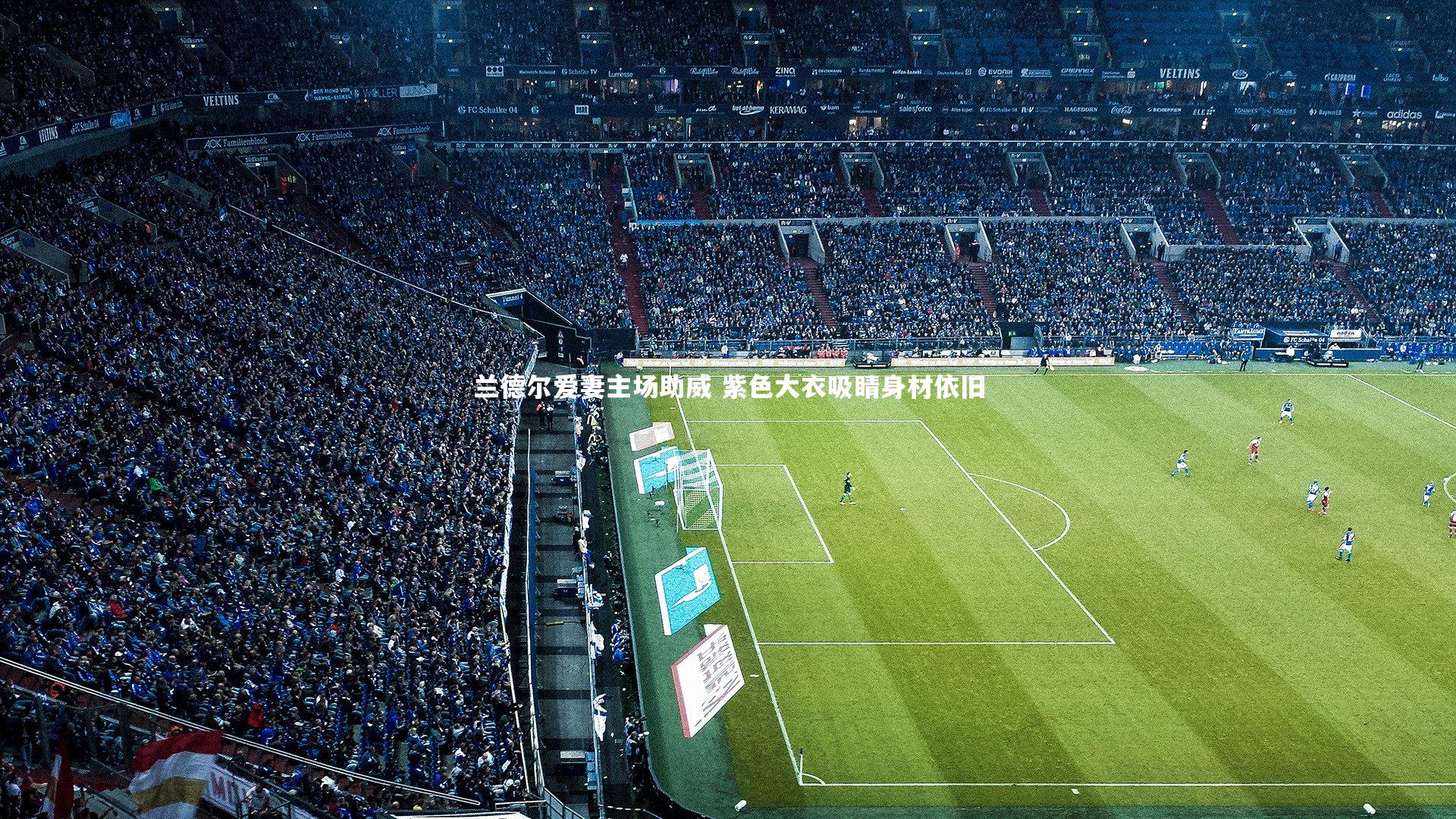 竞技宝入口：兰德尔爱妻主场助威 紫色大衣吸睛身材依旧